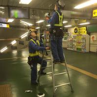 駅構内カメラ移設工事